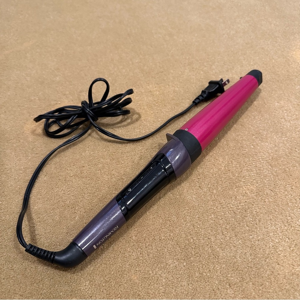 Remington CI96X1B T|Studio Silk Ceramic Wide Styling Wand Curling Wand